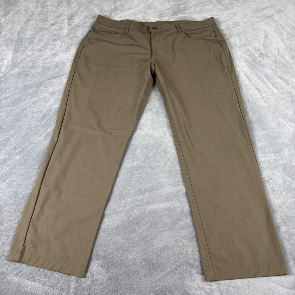 SWISS TECH Men's Khaki Straight Fit‎ Tech Pants Size 38W x 30L